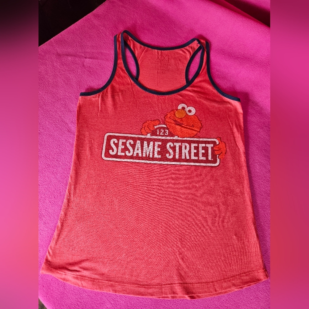 Sesame Street Elmo Tank Top
